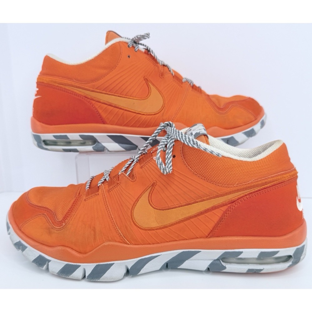 Nike Air Trainer 1 Max 2010 Mens Size 12 Orange Sneakers Bo Jackson 371378-881